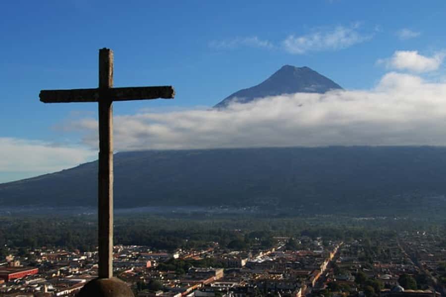 From Antigua or Guatemala : Coffee & Culture Full-Day Tour - Plaza Central churches, monasteries, and monuments