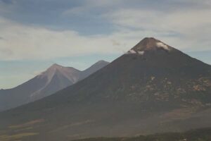 From Antigua: Pacaya Volcano Trek - Getting to the volcano: pickup and a shared van ride that sets the tone