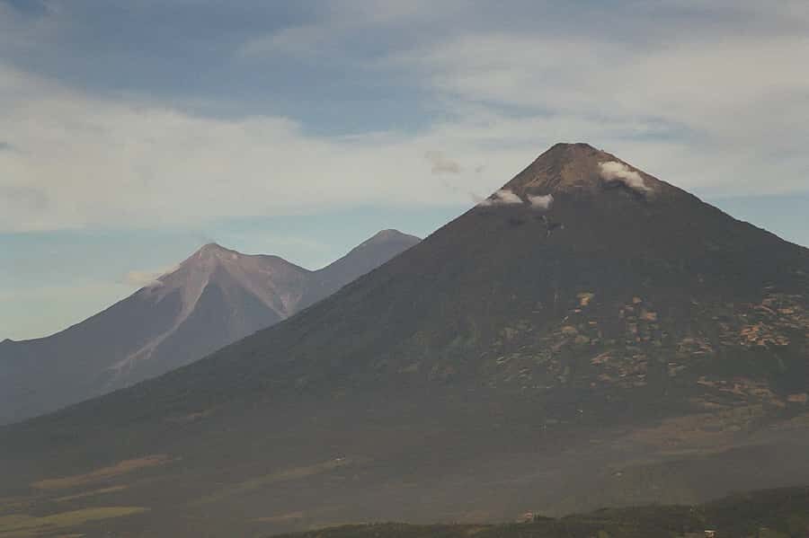 From Antigua: Pacaya Volcano Trek - Getting to the volcano: pickup and a shared van ride that sets the tone