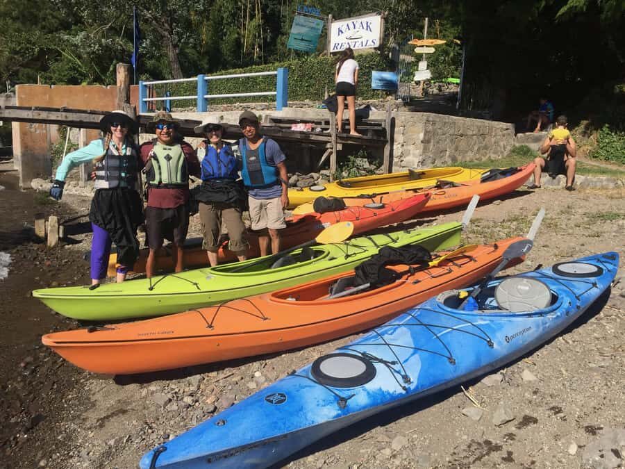 Kayak Hike Adventure. Visit Tzununa, Jaibalito, Santa Cruz - Gear check: choosing a single kayak, double kayak, or paddleboard